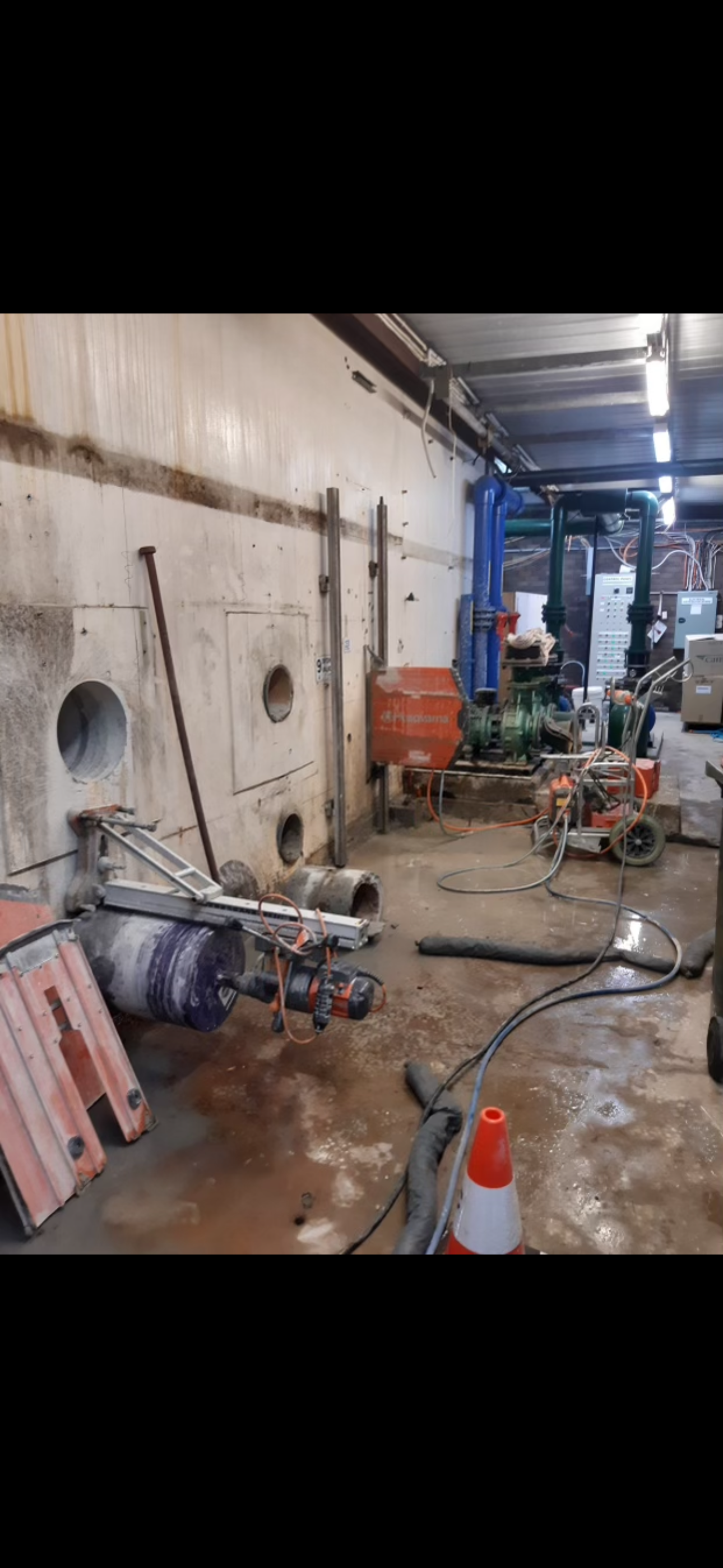 Indoor drilling services Western Sydney