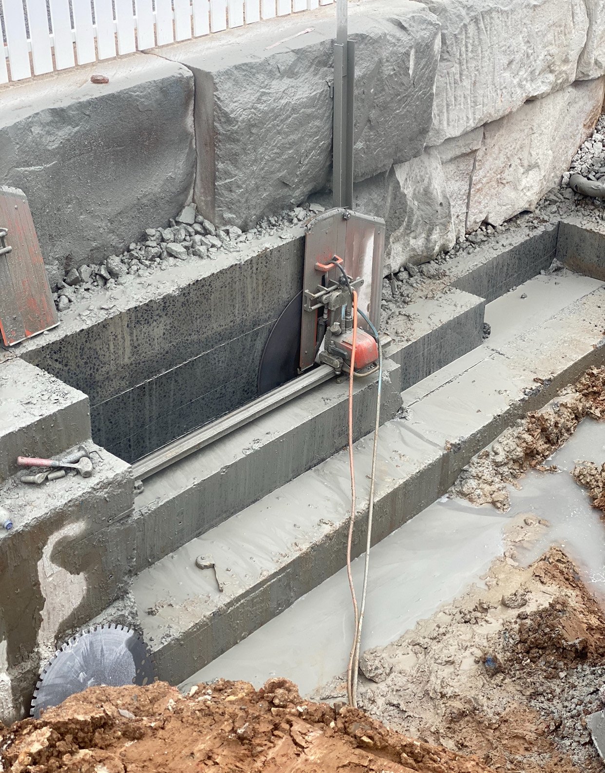 Wall sawing services South Western Sydney